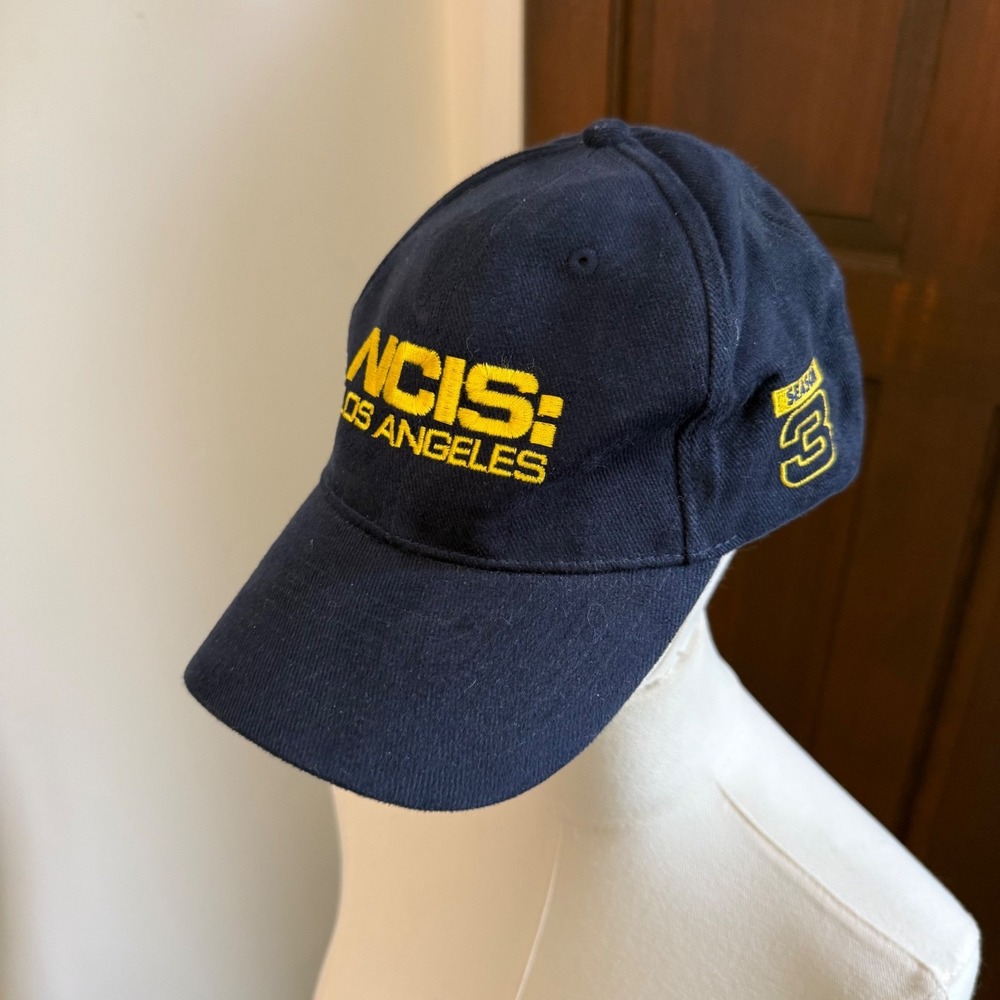 NCIS CBS TV Show Cast & Crew Season 3 Hat Cap Promo Rare | Navy | OS